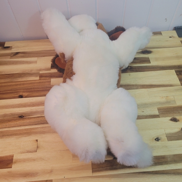 FAO Schwarz St Bernard Dog Plush 22 Inch Stuffed Animal Toy Collectible Plush - Picture 8 of 10